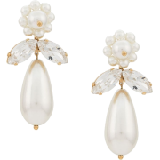 SIMONE ROCHA crystal and pearl drop earr - Orecchine - 