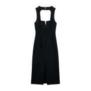 SQUARE NECK SLIM DRESS - Haljine - $69.90  ~ 60.04€