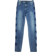 STAR EMBELLISHED SKINNY JEANS - Jeans - $34.97  ~ 30.04€