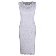 STYLEWORD Women's Sleeveless Cocktail Lace Party Dress - Платья - $35.99  ~ 30.91€