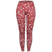 SUNGLORY Women's Christmas Leggings Snowflake Stocking Pants Stretchy Tights - Spodnie - długie - $29.99  ~ 25.76€