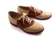 Saddle Shoes 1960s Brown - Flats - 