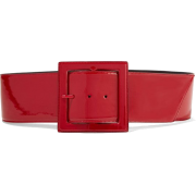 Saint Laurent Patent-leather waist belt - ベルト - 