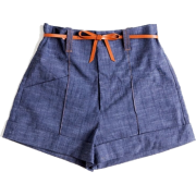 Chambray shorts - pantaloncini - 