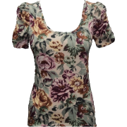 Floral shirt - Camisola - curta - 