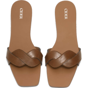 Sandals Brown Summer - フラットシューズ - 
