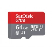 Sandisk Ultra 64GB Micro SDXC UHS-I Card with Adapter -  100MB/s U1 A1 - SDSQUAR-064G-GN6MA - Accesorios - $24.99  ~ 21.46€
