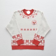 Santa Claus Snowflake Colorblocked Round - Пуловер - $29.99  ~ 25.76€
