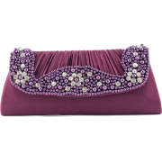 Scarleton Beaded Evening bag H3019 - Pink Purple - Borse - $15.00  ~ 12.88€