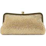 Scarleton Elegant Crystal Clutch H3008 Gold - Bolsas com uma fivela - $39.99  ~ 34.35€