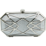 Scarleton Hard Case Clutch H3054 Silver - Bolsas com uma fivela - $22.99  ~ 19.75€