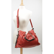 Scarleton Large Shoulder Handbag H1039 Red - Hand bag - $22.99 