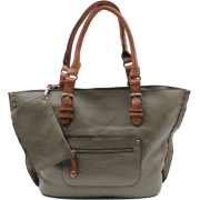 Scarleton Large Tote H1035 Khaqi - Hand bag - $29.99 