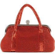 Scarleton Metal Mesh Clutch H3010 Red - Clutch bags - $19.99 