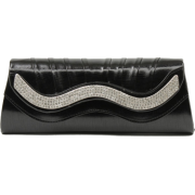 Scarleton Metallic Clutch With Crystals H3015 Black - Torbe s kopčom - $14.99  ~ 12.87€