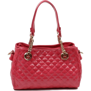 Scarleton Quilted Patent Faux Leather Satchel H1049 Rose - Hand bag - $29.99 