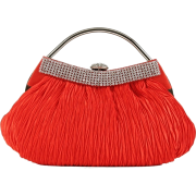 Scarleton Soft Frame Clutch H3022 - Pink Red - Clutch bags - $15.00 