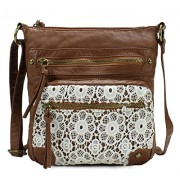 Scarleton Chic Lace Style Crossbody Bag H1912 - Hand bag - $16.99 