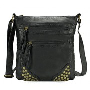 Scarleton Trendy Multi Zip Crossbody Bag H1933 - Hand bag - $5.99 