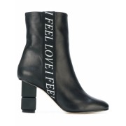 Sculpted Heel Ankle Boots - Myファッションスナップ - $183.00  ~ ¥20,596