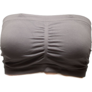 Seamless Grey Tube Top Bra with Removable Bra Cups - Donje rublje - $6.25  ~ 39,70kn