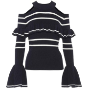 Self-Portrait - Striped sweater - Puloverji - 