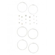 Set of 12 Assorted Hoop and Stud Earrings - Uhani - $5.99  ~ 5.14€