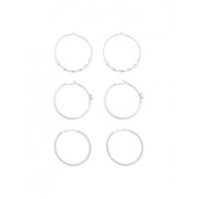 Set of 3 Textured Hoop Earrings - Aretes - $5.99  ~ 5.14€