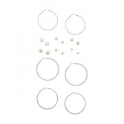 Set of 9 Assorted Earrings - Brincos - $5.99  ~ 5.14€