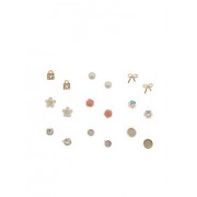 Set of 9 Assorted Stud Earrings - Brincos - $5.99  ~ 5.14€