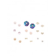 Set of 9 Stud Earrings - Uhani - $5.99  ~ 5.14€
