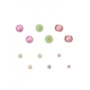 Set of Reversible and Stud Earrings - Aretes - $5.99  ~ 5.14€