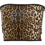 Sexy leopard printed chest wrap - Tuniki - $15.99  ~ 13.73€