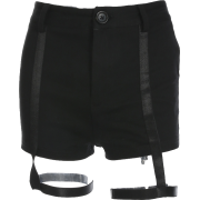 Sexy openwork straps casual pants - Hlače - kratke - $21.99  ~ 139,69kn