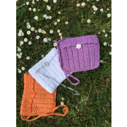 Shoulder Bag Cotton Crochet Lined  - Torbice - $30.11  ~ 25.86€