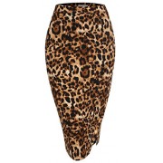 SimpleFun Sexy Ladies Women High Waist Slim Stretch Side Split Pencil Skirt S-XL - Skirts - $12.00 