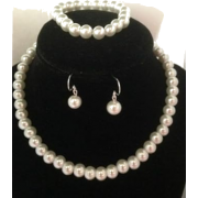 Simple Pearl Jewelry Set - Other jewelry - 
