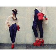 Red,Blue,Beige, Oh my* - My时装实拍 - 