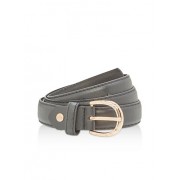 Skinny Belt with Laser Cut Metallic Buckle - Cinture - $3.99  ~ 3.43€
