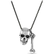 Skull & Bone Necklace #skulljewelry - 项链 - $75.00  ~ ¥502.53