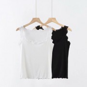 Sleeveless crop top sexy lace lace racer - Košulje - kratke - $19.99  ~ 126,99kn