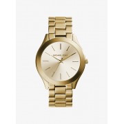 Slim Runway Gold-Tone Stainless Steel Watch - Relojes - $195.00  ~ 167.48€