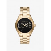 Slim Runway Love Gold-Tone Watch - Watches - $260.00 