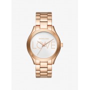 Slim Runway Rose Gold-Tone Watch - Watches - $260.00 