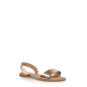 Slingback Flat Sandals - Sandals - $12.99 