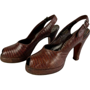 Slingback high heels - 经典鞋 - 