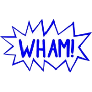 wham text cloud - Texte - 
