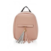 Small Faux Leather Tassels Backpack - Ruksaci - $16.99  ~ 107,93kn