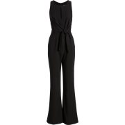 Socialite tie front jumpsuit - Enterizos - 