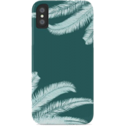 Society6 iPhone case Palm leaves teal - Drugo - $35.99  ~ 30.91€